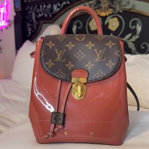 Louis Vuitton Hot Springs Backpack Vernis with Monogram Canvas